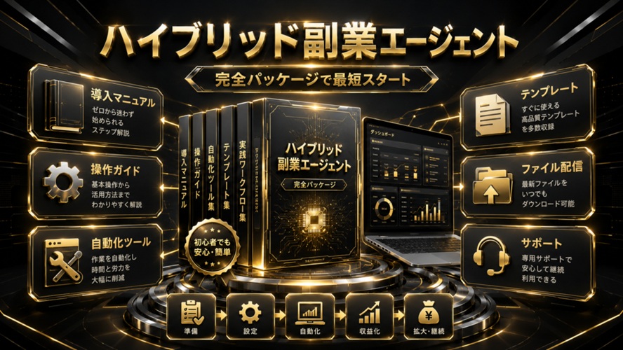 ハイブリッド副業エージェント